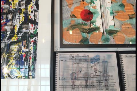 Farshid Moussavi's architecture rooms at the Royal Academy's Summer Exhibition 2017